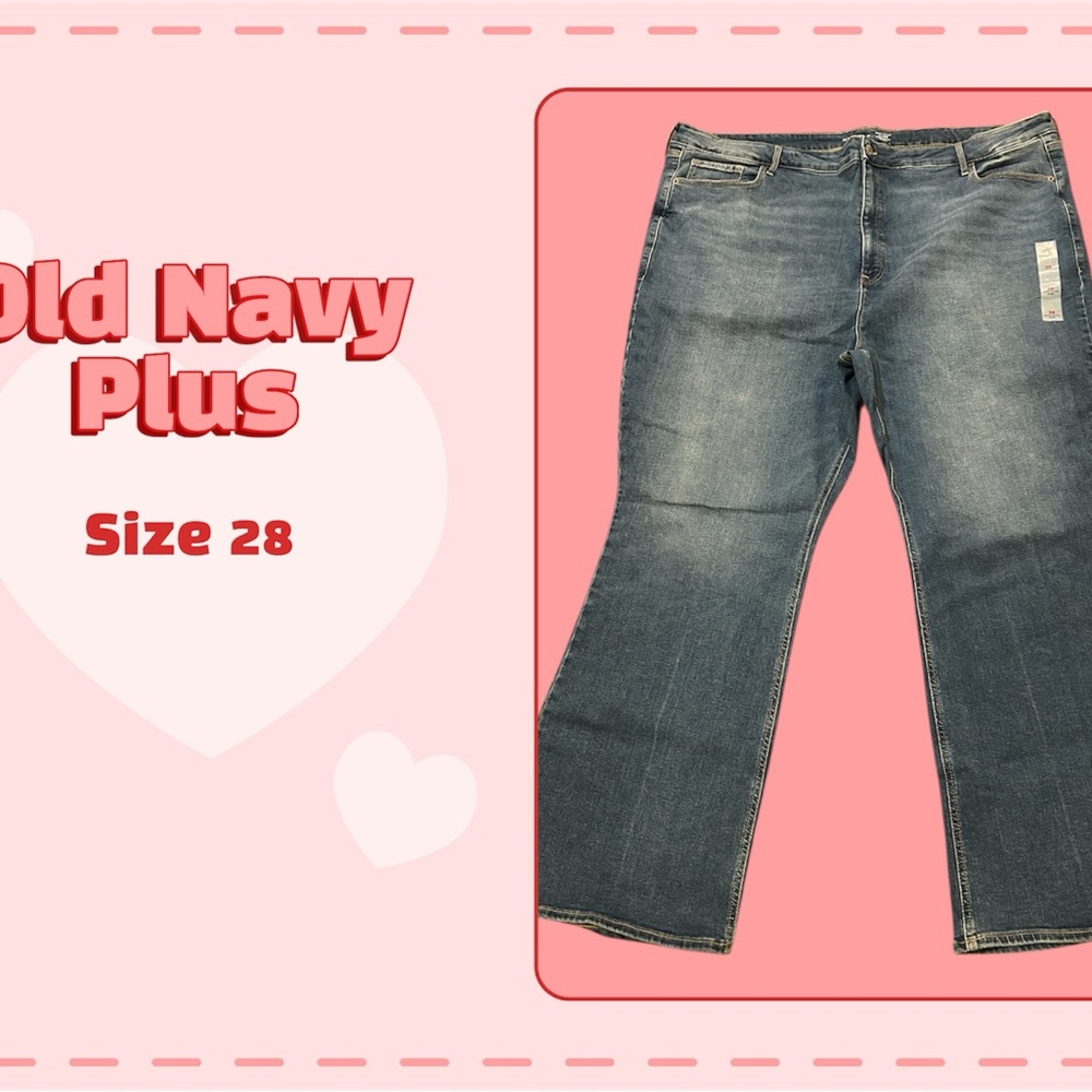 Old Navy Classic Flared Jeans - Plus Size 28